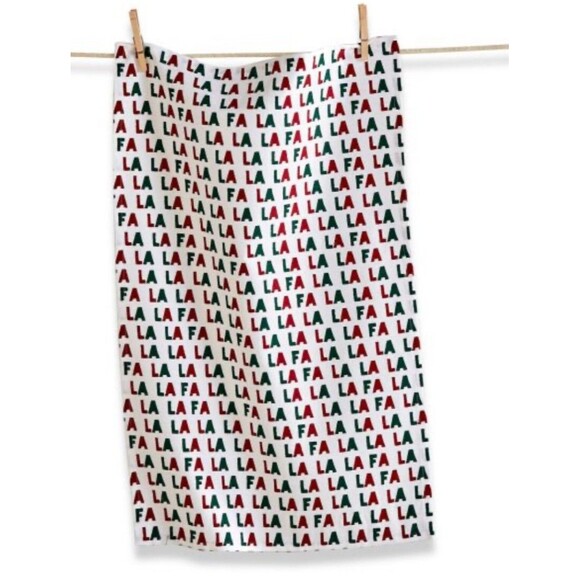 Tag/Tag2u Other - TAG FA LA LA HOLIDAY COTTON Dishtowel-18"x26" NWOT- NEW